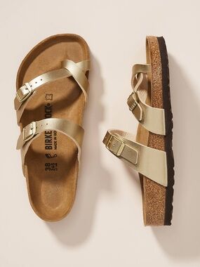 Birkenstock Mayari Gold Sandal